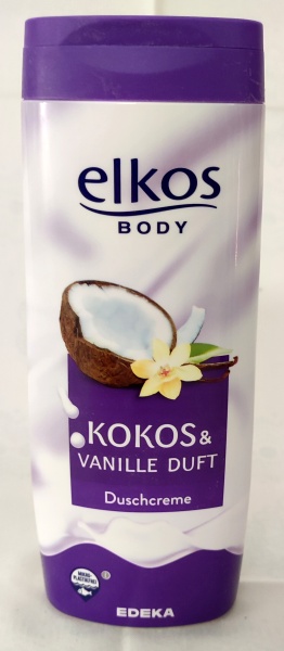 Elkos sprchový gel Kokos a Vanille 300 ml