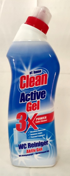 WC aktiv gel 750 ml modrý