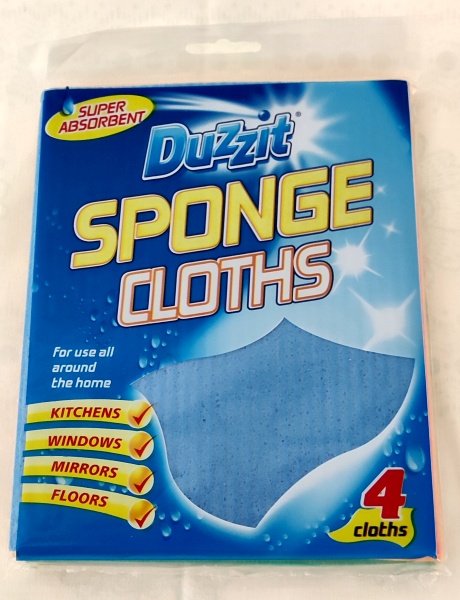 Duzzit Sponge Cloths 4 ks