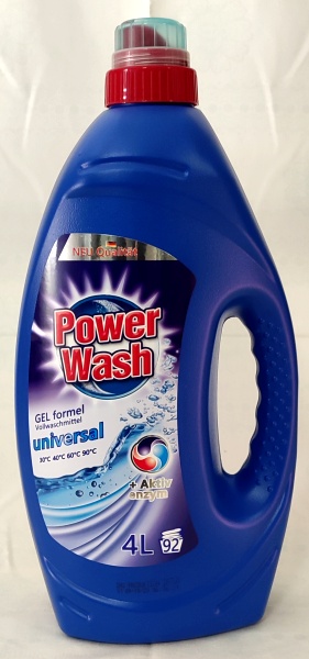 Prací gel Power Wash univerzál 4 l