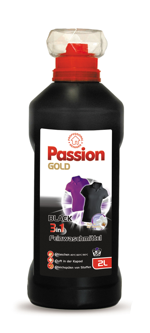 Prací gel Passion Gold Black 2l