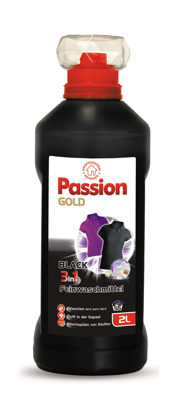 Prac gel Passion Gold Black 2l