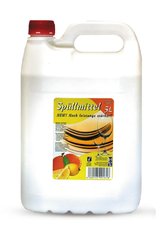 Spulmittel citron a mandarinka 5l na ndob