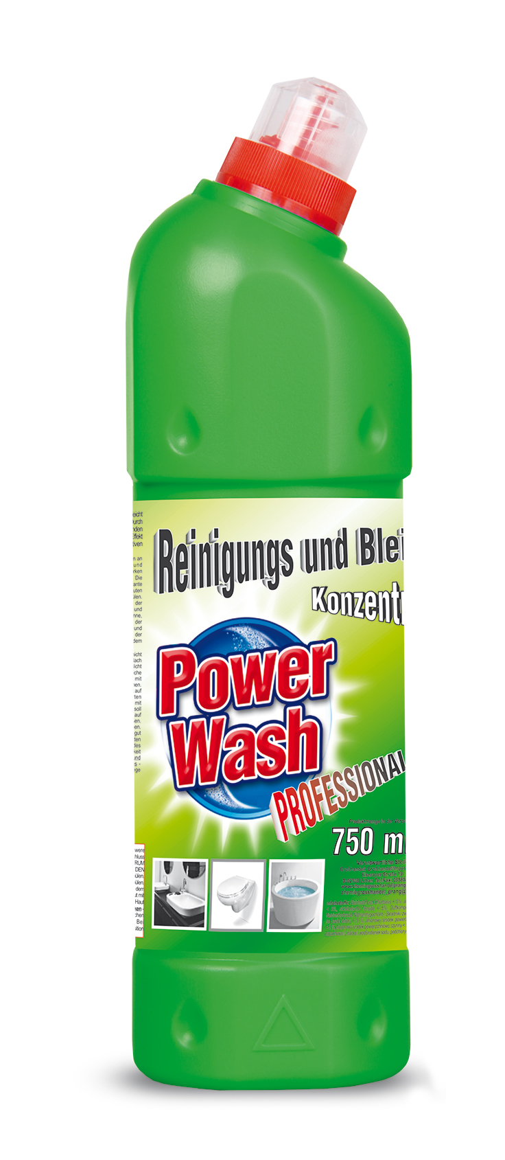 Power Wash WC Koncentrat 750ml zelen