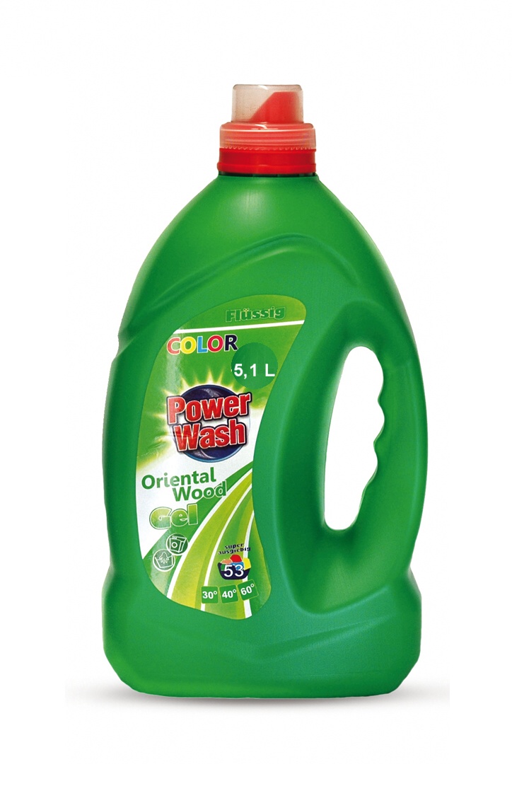 Prac gel Power Wash Color Oriental Wood Gel 5,1l